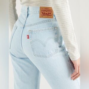501® LEVI’S®ORIGINAL JEANS Light Wash Women's Jeans Classic Straight Fit W31 30L